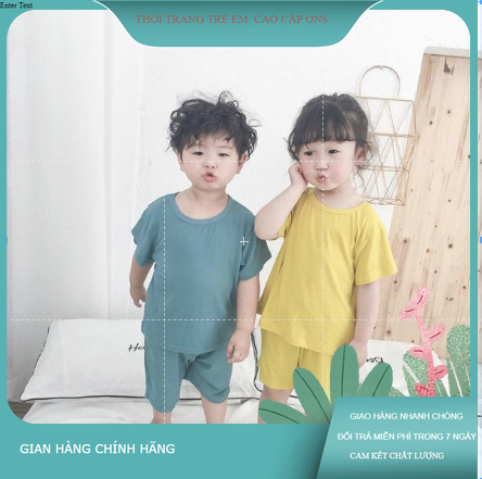 4kg - 18kg [Hàng Loại 1] Quân Áo trẻ em😘😘Bộ MINKY MOM Cotton Lạnh Cộc Tay Cho Bé