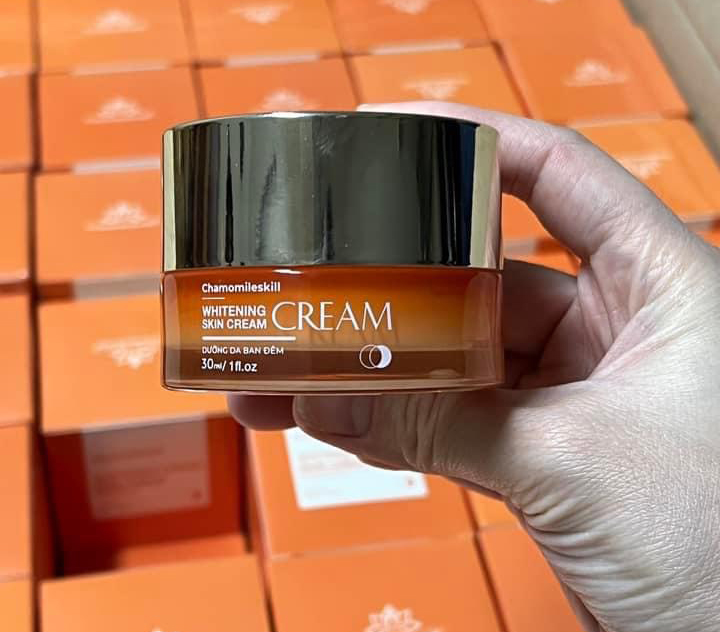 Kem dưỡng đêm Chamomileskill mẫu mới chính hãng giúp dưỡng da ban đêm