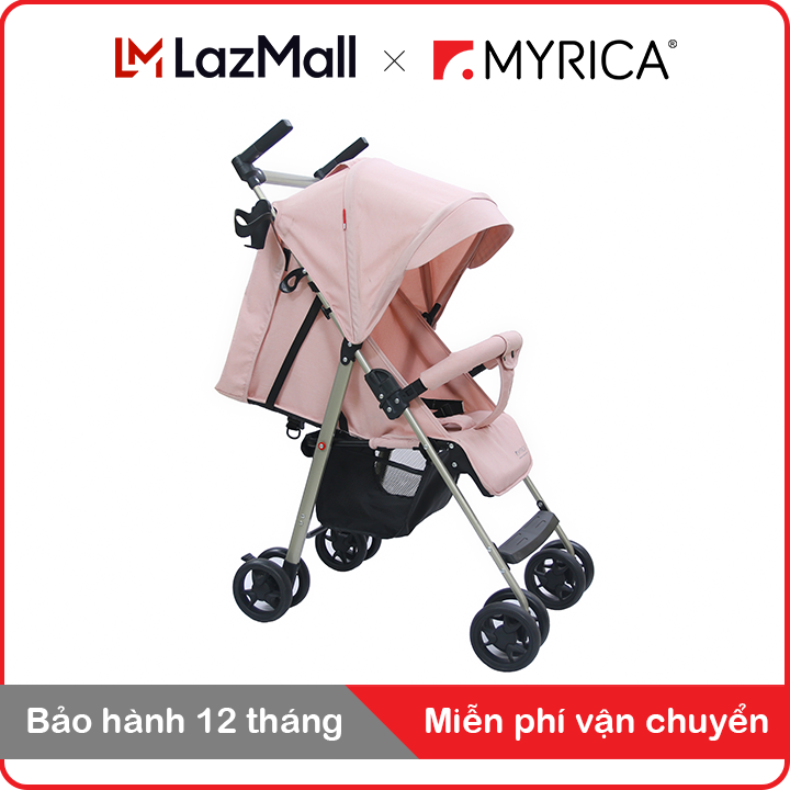 Xe đẩy trẻ em Myrica ALB1VN - màu hồng