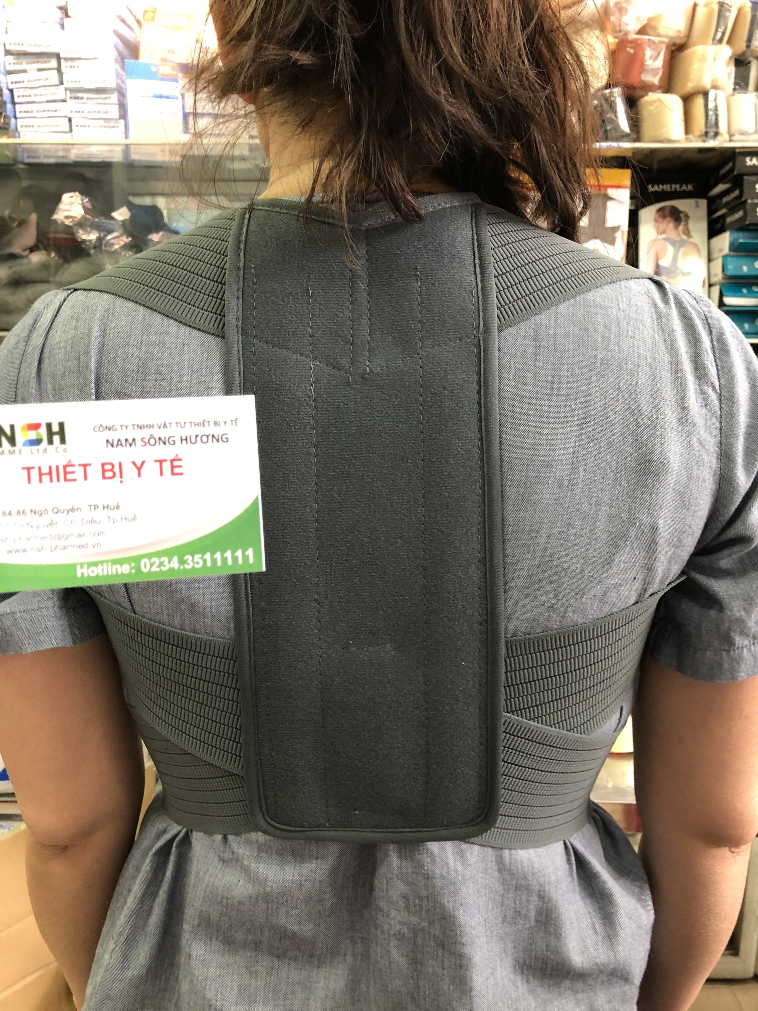 Đai chống gù lưng áo chống gù lưng trẻ em và người lớn ORBE , đai chỉnh hình cột sống lưng có nẹp bên trong orbe