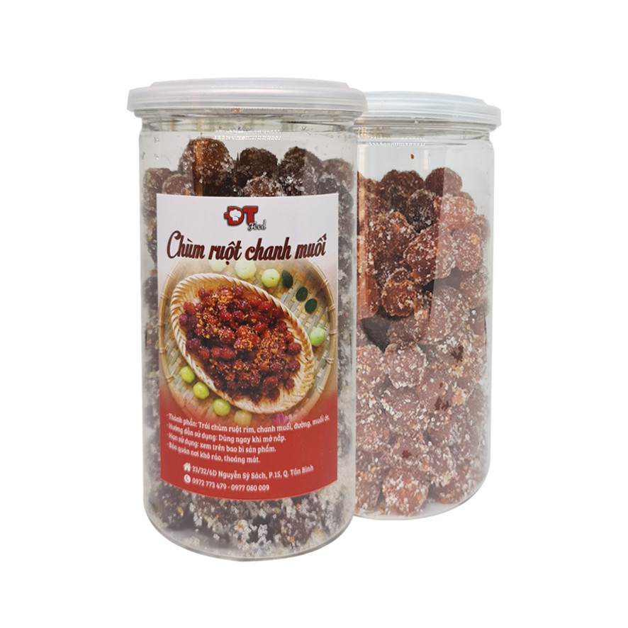 Chùm Ruột Chanh Muối DTFood Cực Ngon (1Kg)