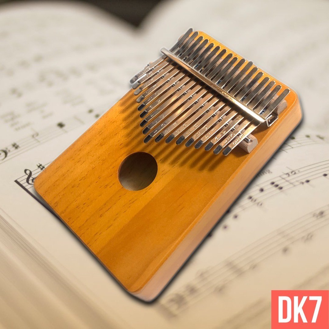 (HCM) Đàn Kalimba 17 phím bằng gỗ cao cấp âm thnah trong, vang siêu hay tặng full phụ kiện