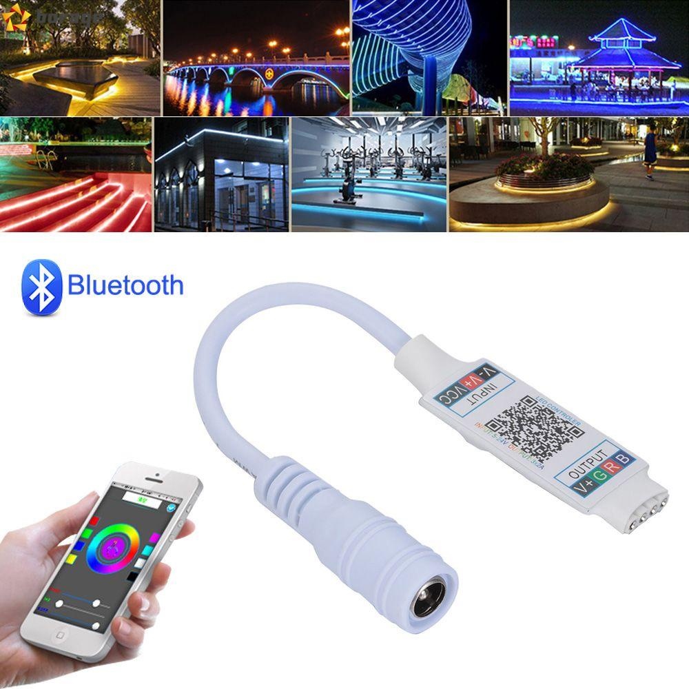 ☂✻☜ lj8.14 đầu nối dây đèn led rgb thông minh tiện dụng 4pin dc 5-24v 5050 3528