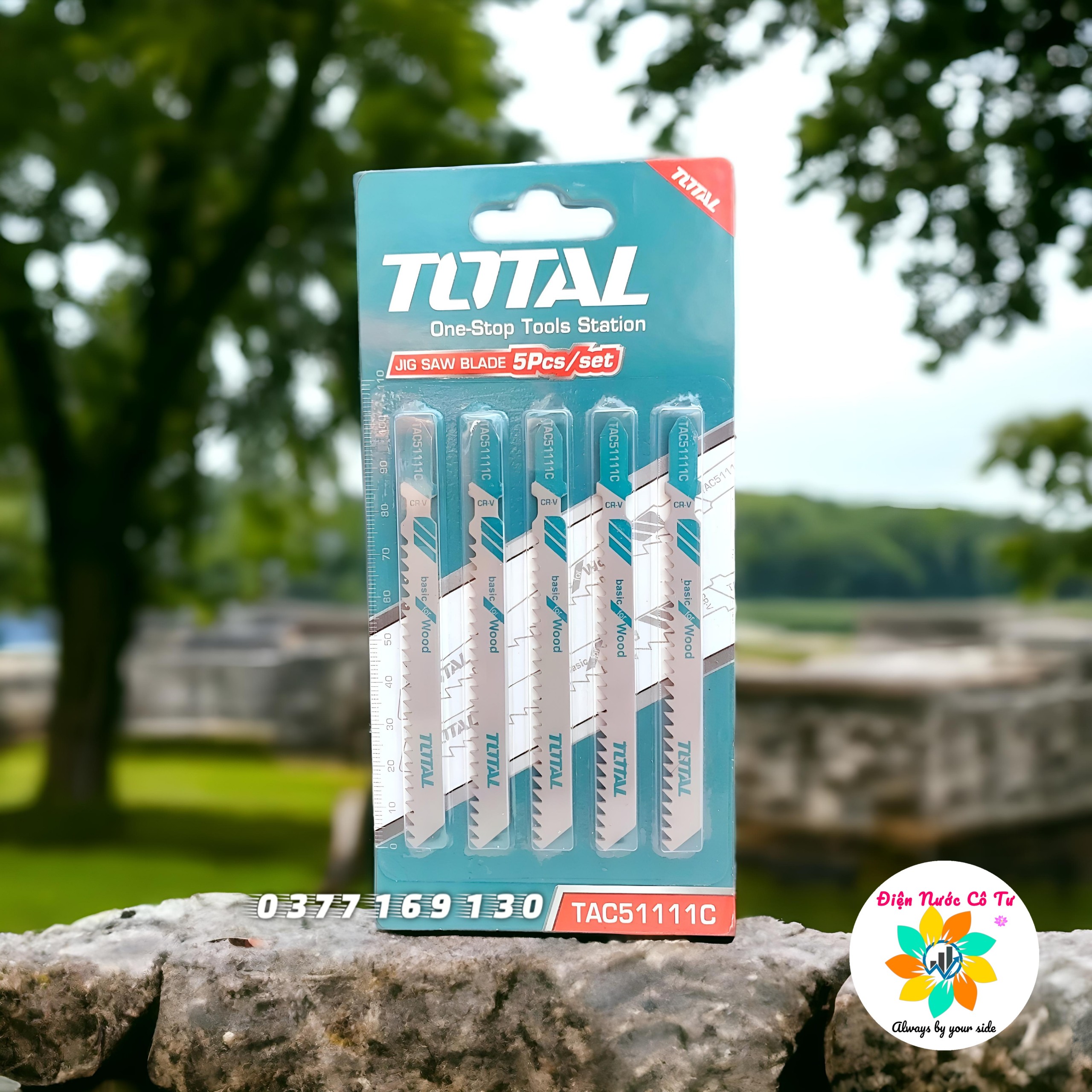 Bộ lưỡi cưa lọng gỗ 5 chi tiết total tac51111c