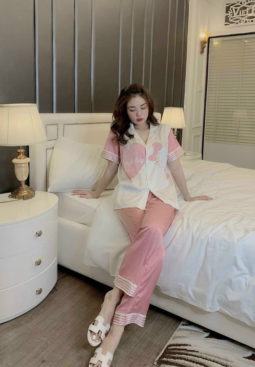 Đồ ngủ Pijama lụa cao cấp