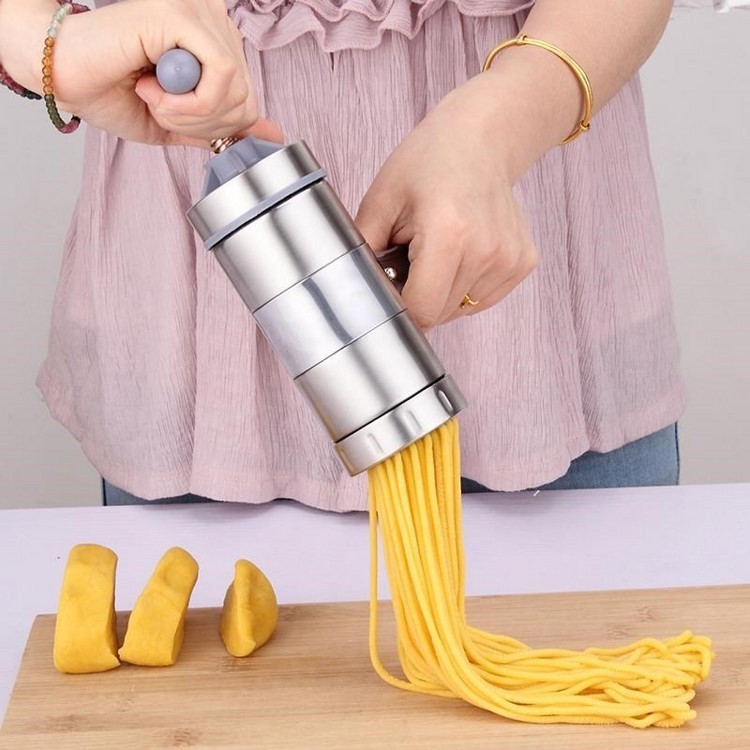 Trọn bộ dụng cụ kèm 5 khuôn làm bún, mì, nui, phở, bánh canh