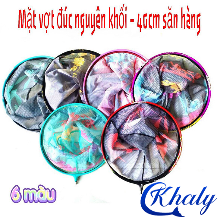 Khaly mặt vợt đúc nguyên khối câu cá 40cm, chuyên dùng săn hàng khủng gdc-15