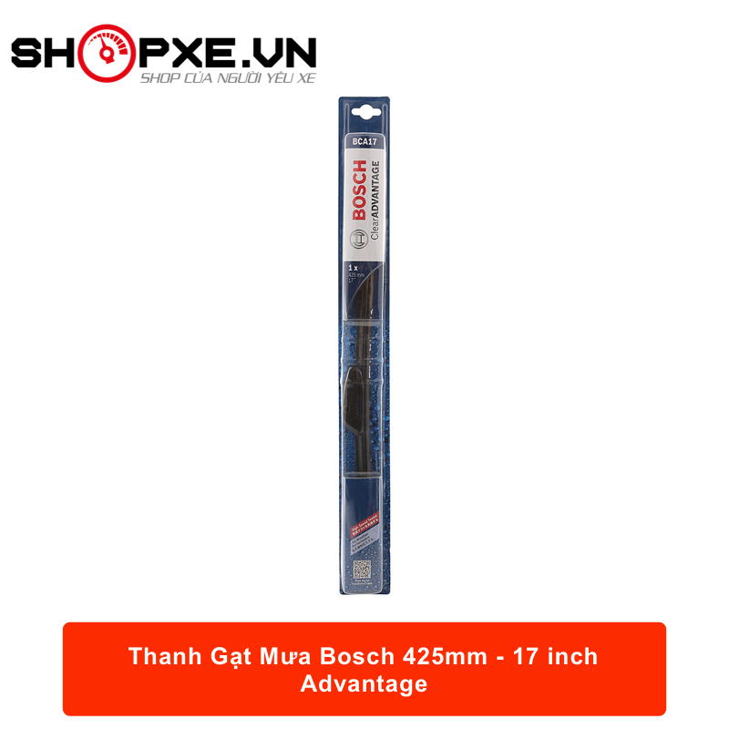 Thanh gạt mưa bosch - 425mm/17 inch advantage