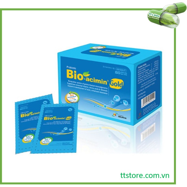 Bio-Acimin Gold - Men vi sinh men tiêu hoá rối loạn tiêu hoá - Bioacimin
