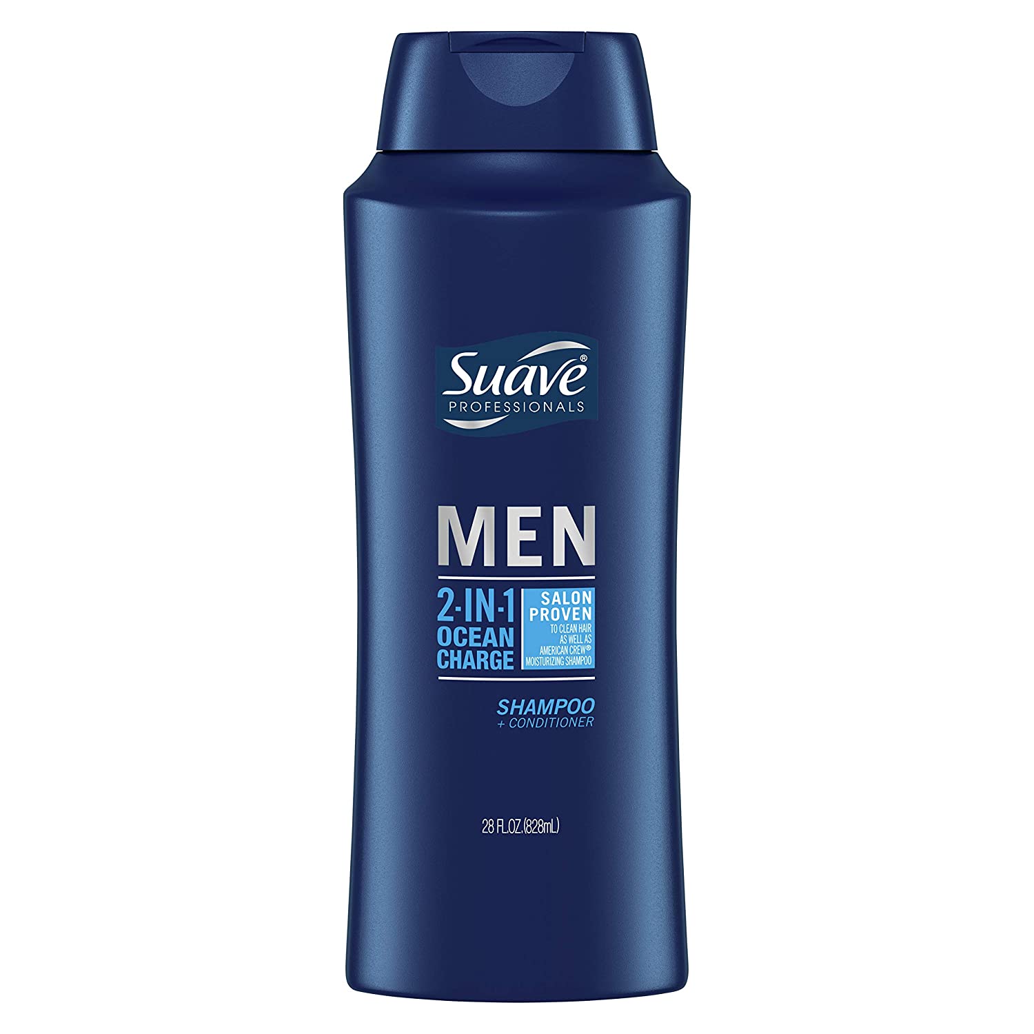 Dầu gội & xả nam 2 trong 1 Suave Professionals Men Shampoo and Conditioner Ocean Charge 828ml (Mỹ)