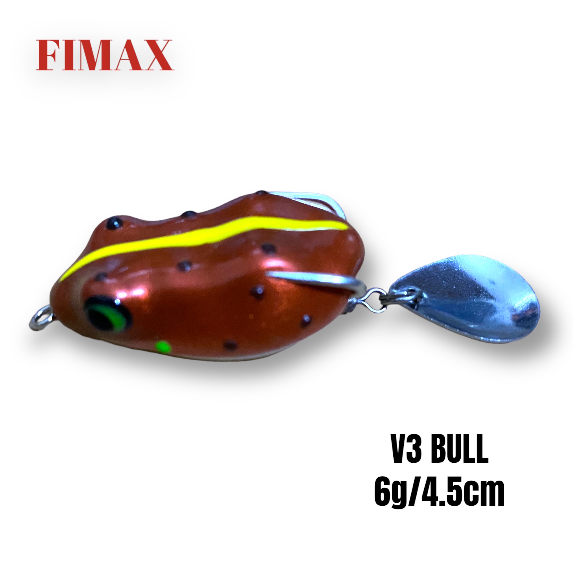 Mồi nhái câu cá lóc Bulls v3, mồi câu lure cá lóc, mồi nhái giả thái lan, mồi câu cá lóc giả hiệu quả, mồi nhái hơi câu cá quả cá chuối cá sộp