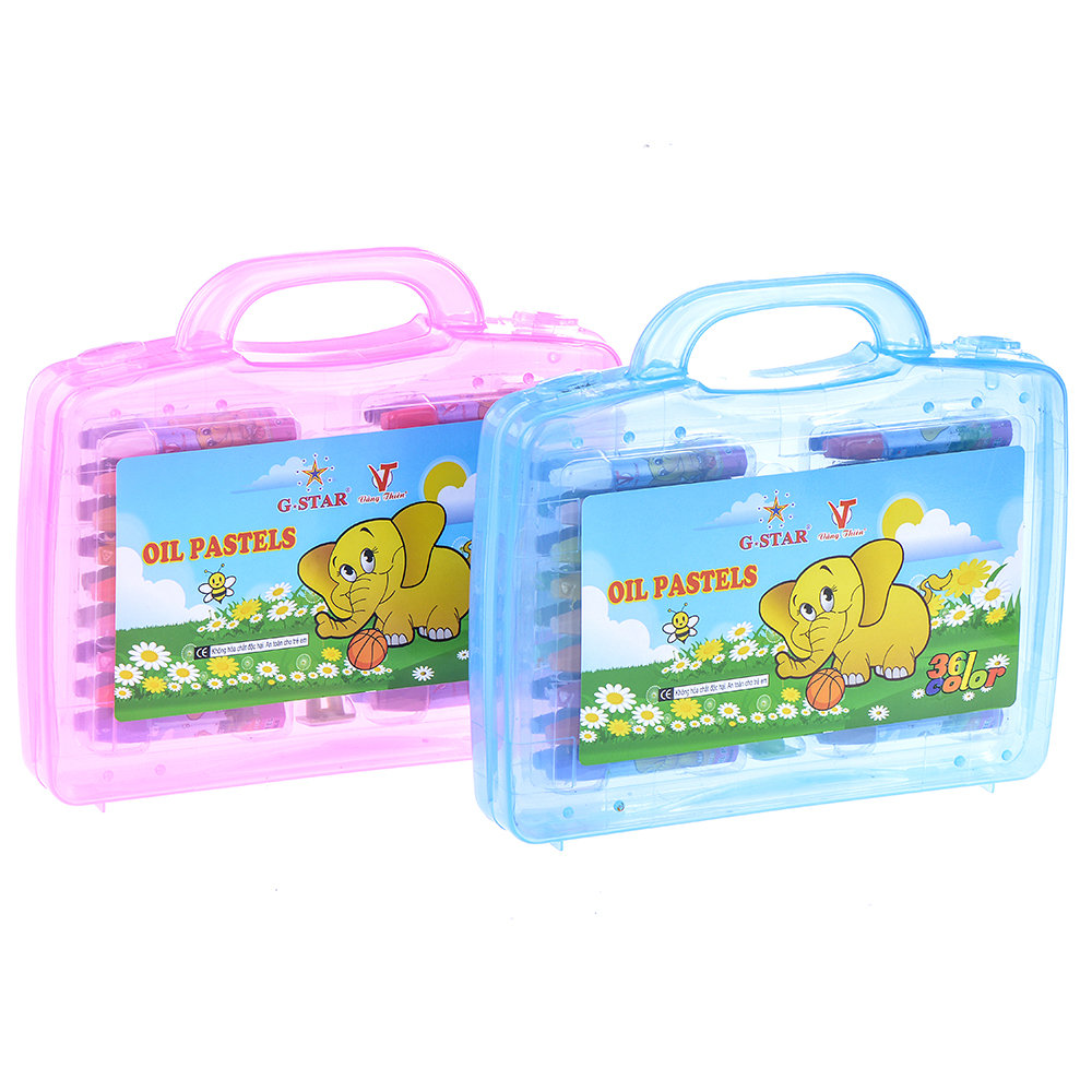 Bút sáp dầu g-star 36 màu hộp nhựa