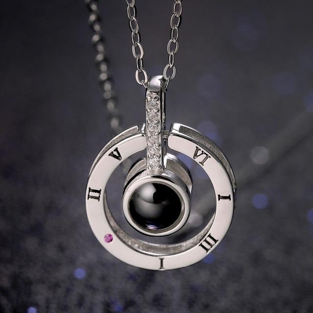 [HCM]Dây Chuyền Nữ Titan Hot TIKTOK 100 Thứ Tiếng Tình Yêu 14GKP TG-4031