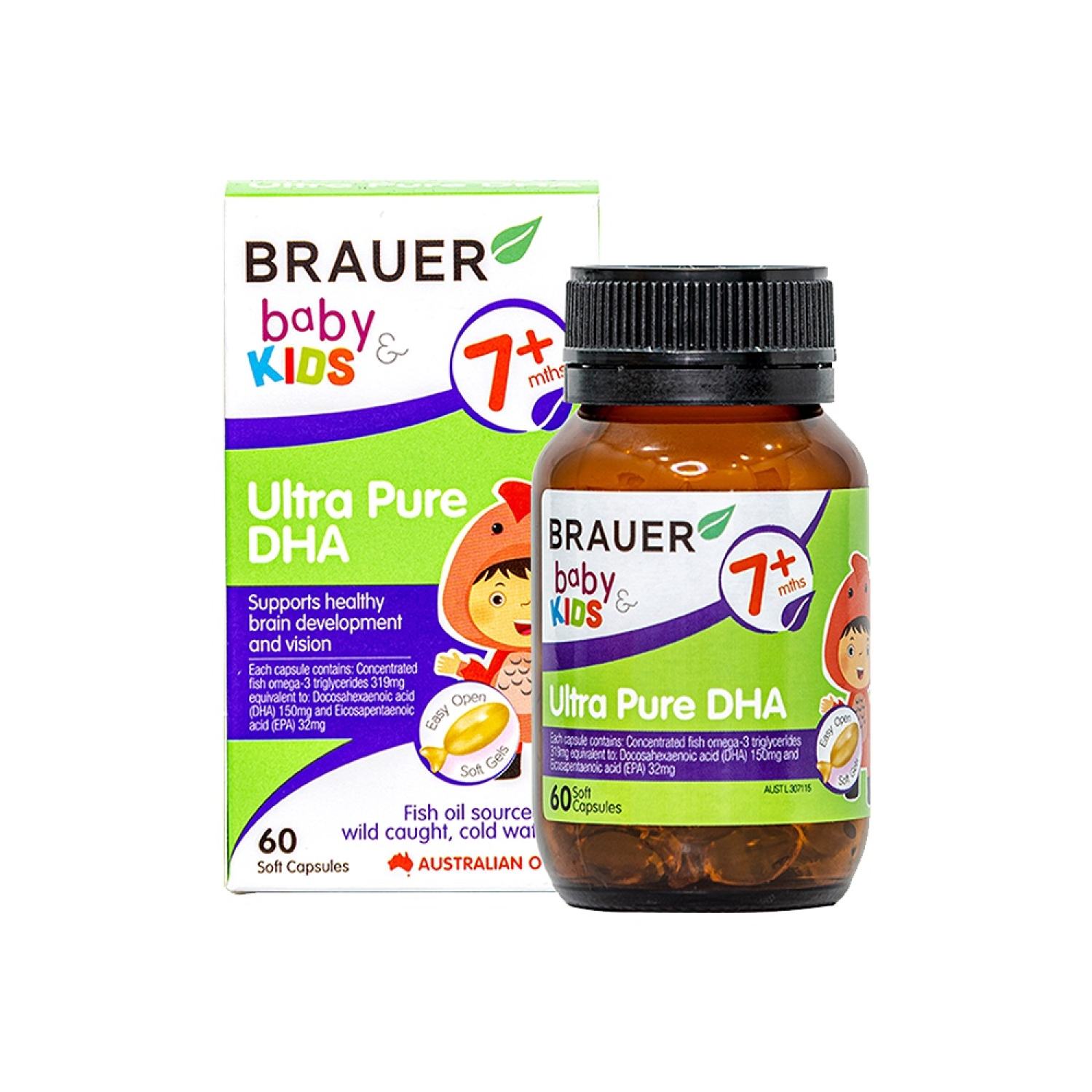 Brauer Baby & Kids Ultra Pure DHA Cho Bé