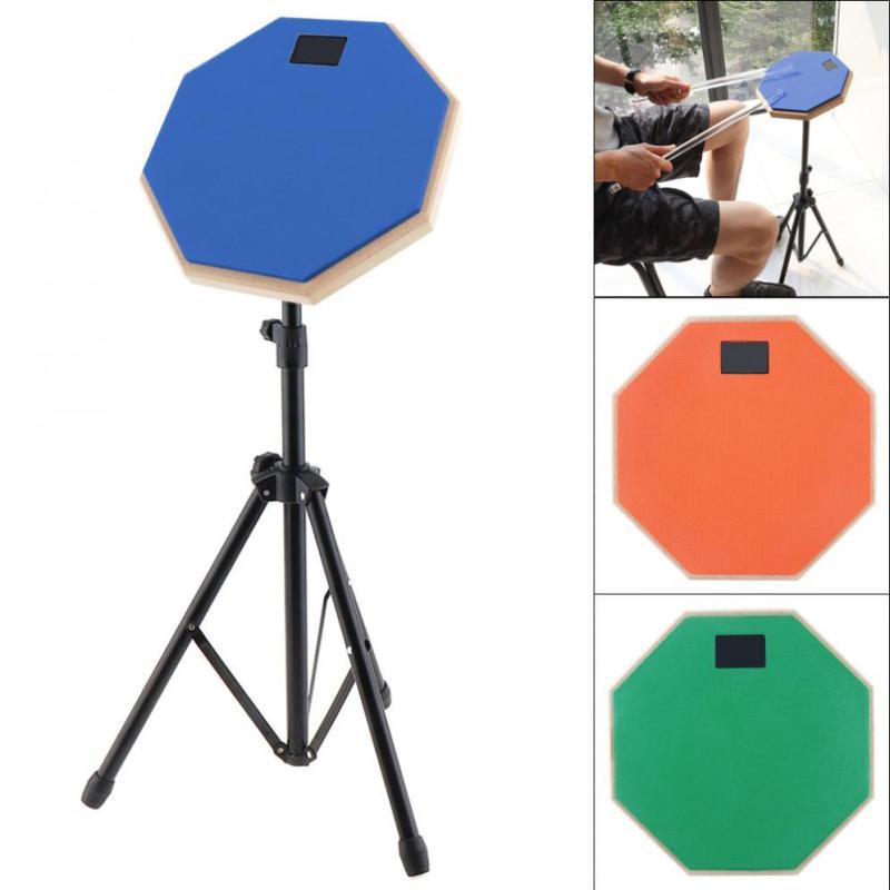 Bộ dụng cụ luyện tập trống gồm mặt pad và chân 8 inch