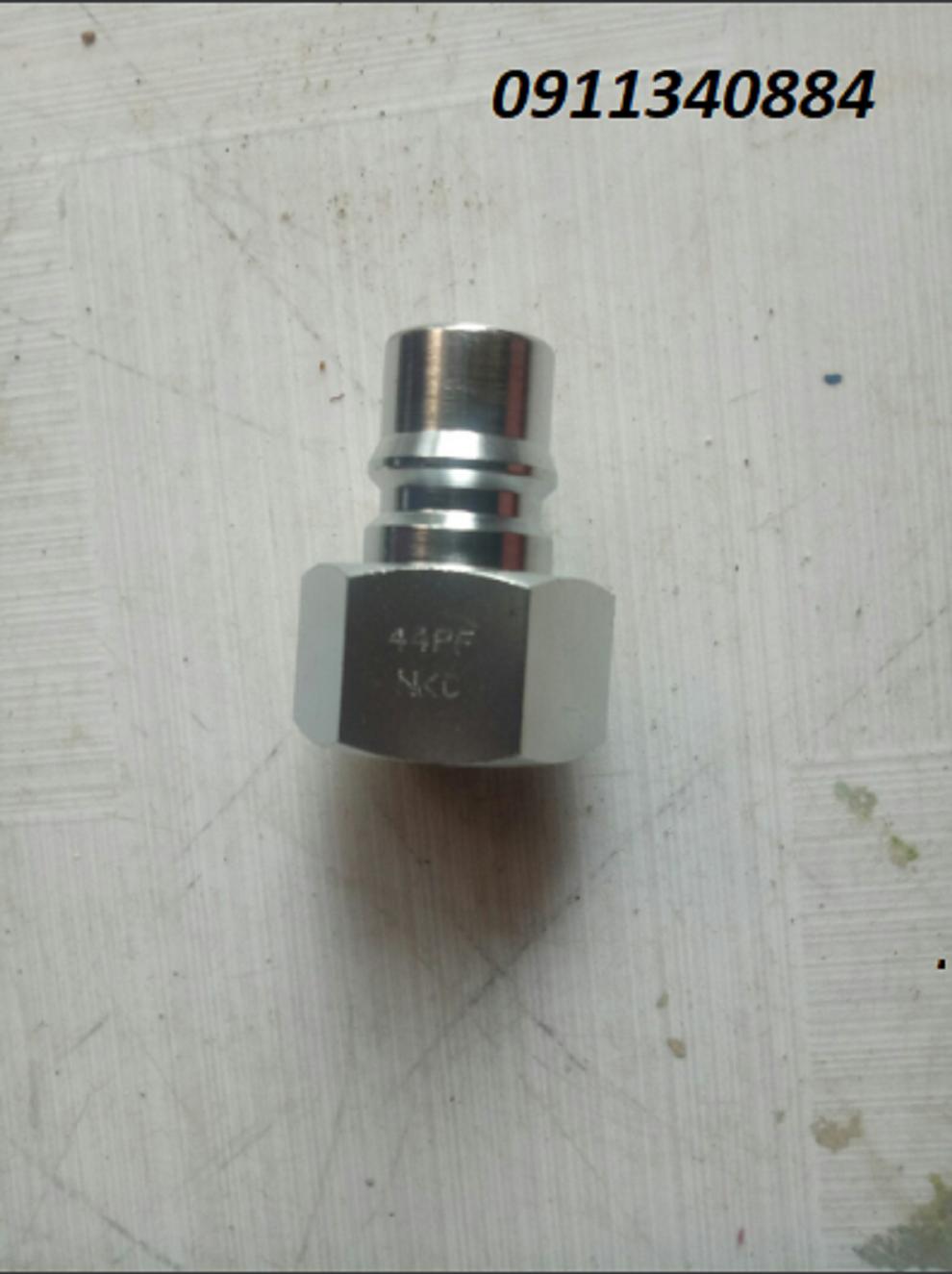 [HCM]Khớp nối NKC dòng NL-44PF-NL-46PF-đầu nối khí nén-đầu nối nhanh thủy lực-đầu nối nhanh khí nén inox-đầu nối nhanh cao cấp-khớp nối nhanh