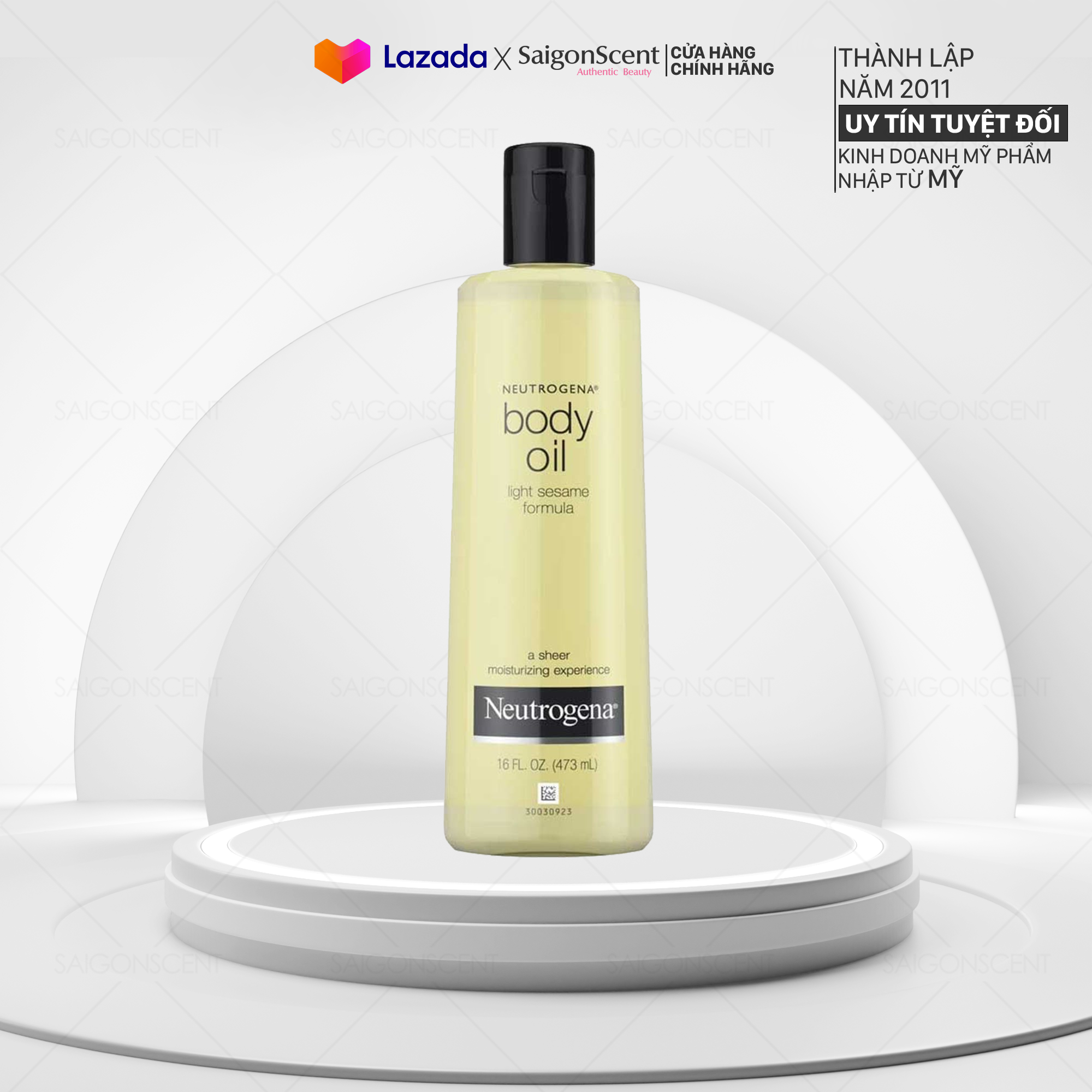 Tinh dầu dưỡng Neutrogena Body Oil Light Sesame Formula
