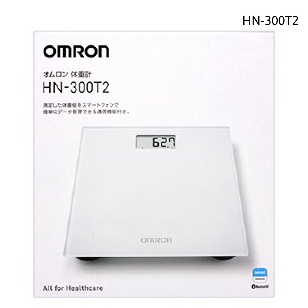 Cân Điện Tử Chỉ Số BMI Omron HN-300T2 - Trắng, 1.5 kg, Kính Cường Lực