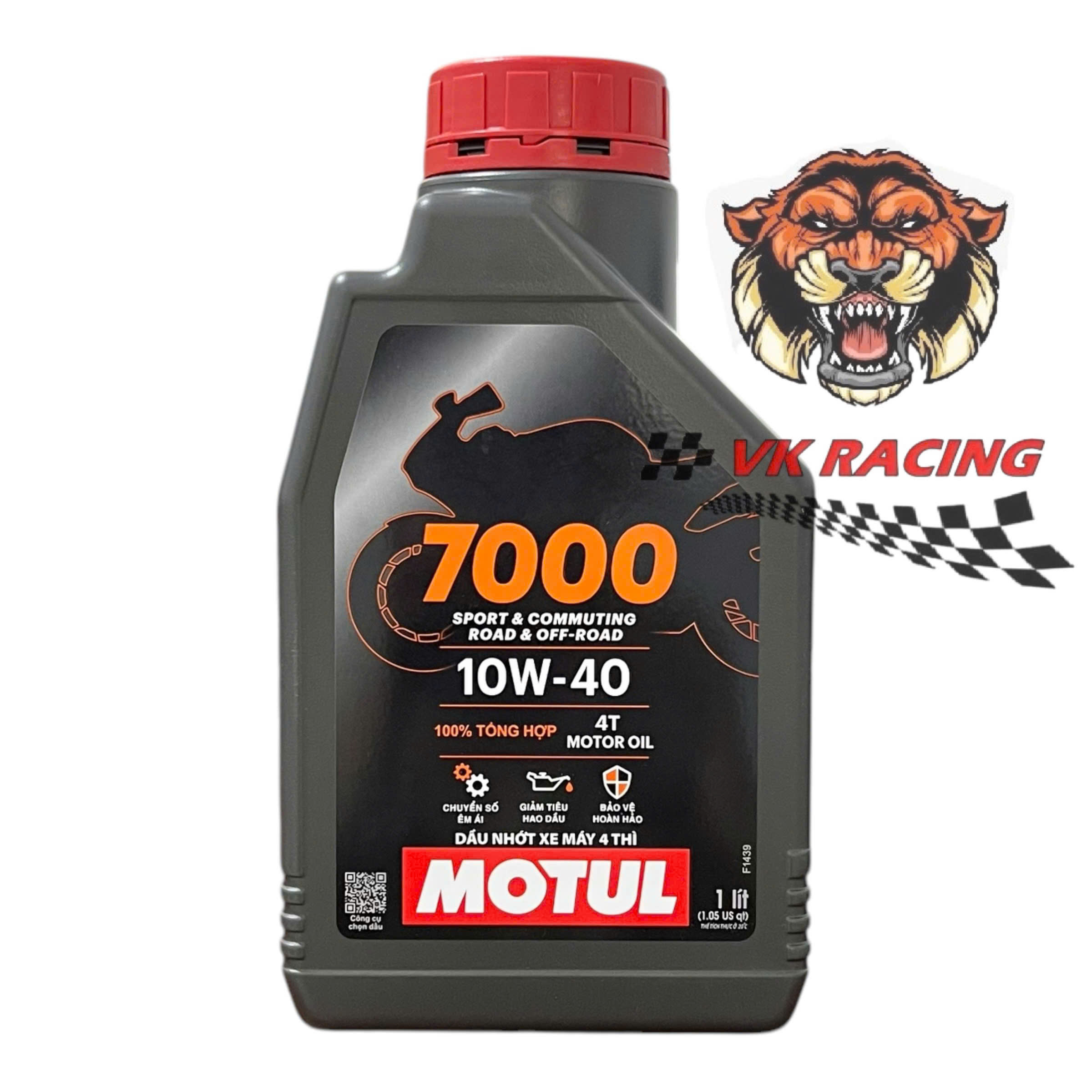 Nhớt motul H Tech 100 4T 10W40 1.0L - xe số xe côn tay
