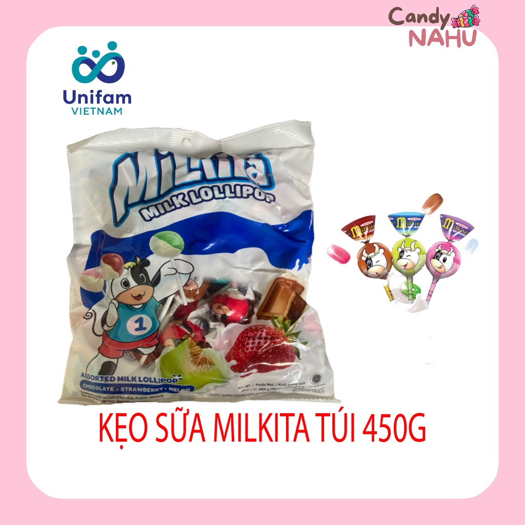 Kẹo sữa milkita túi 450g