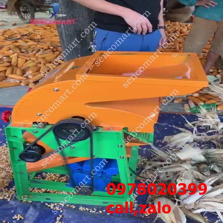 Máy tẻ bắp ,Bóc vỏ ngô khô