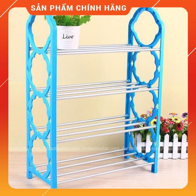 Kệ giày dép 4 tầng lắp ghép