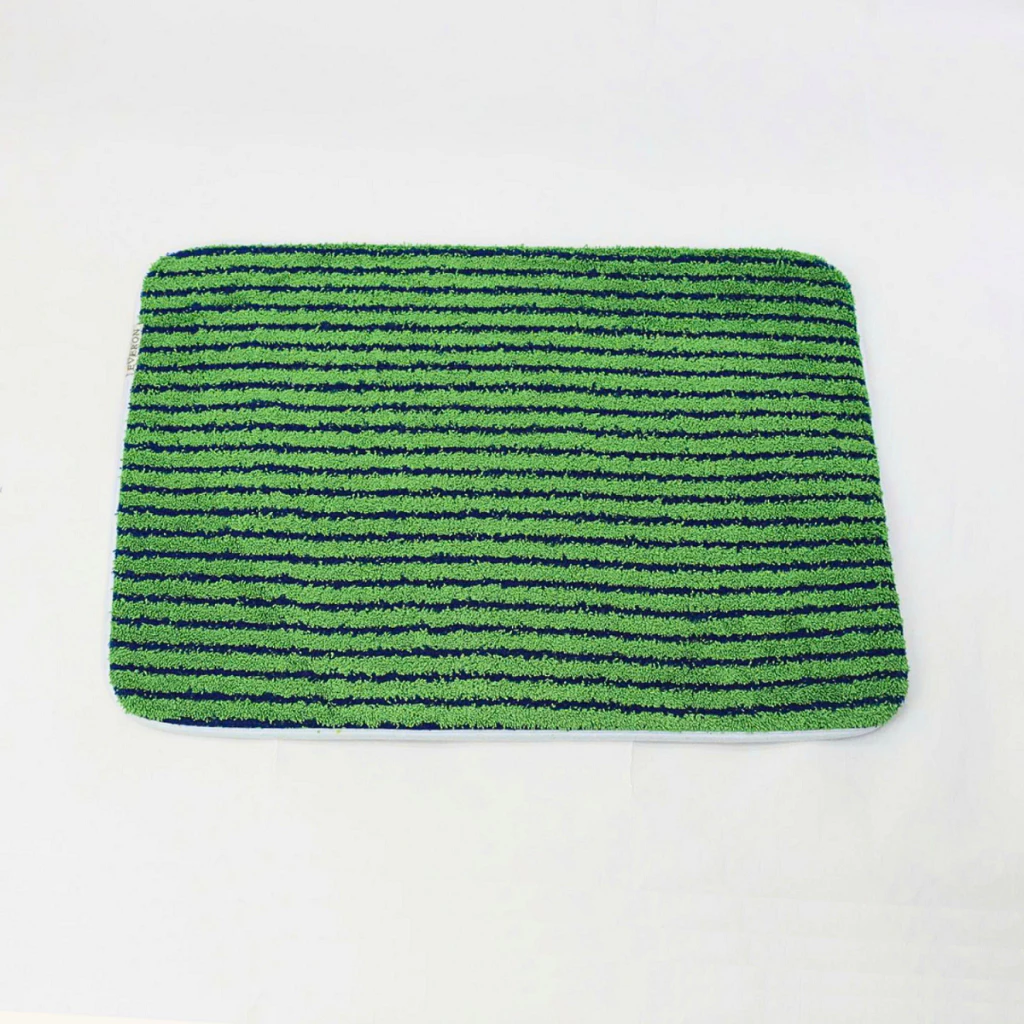 Thảm lau chân Everon vải polyester cao cấp thấm hút nhanh, chống trượt 50x70cm