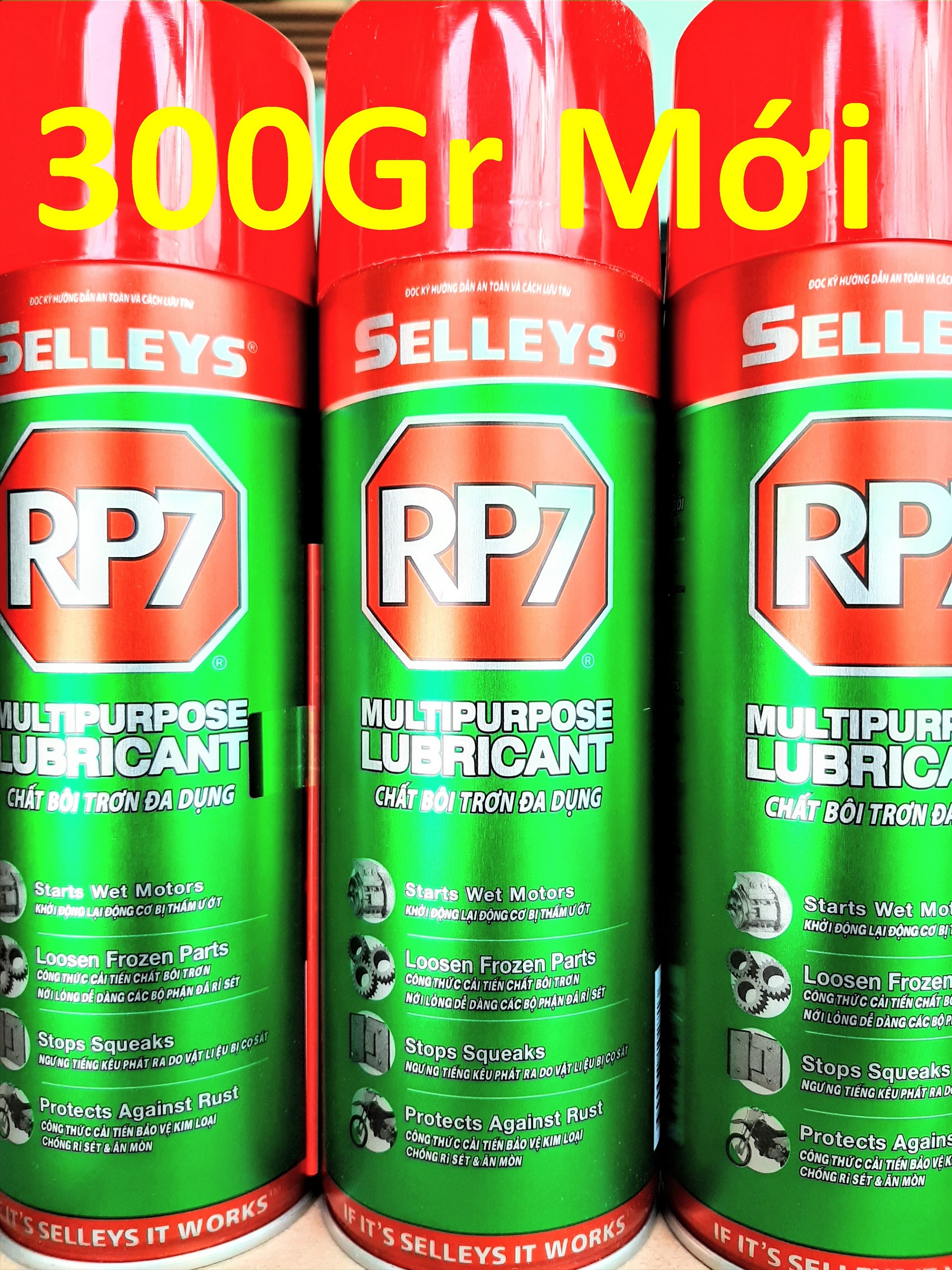 Bình Xịt Chống Rỉ Sét Bôi Trơn RP7 300g Cao Cấp