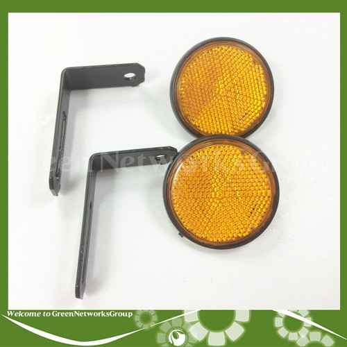 [HCM]Mắt Mèo Phản Quang gắn mọi loại xe máy (màu Vàng) Sau