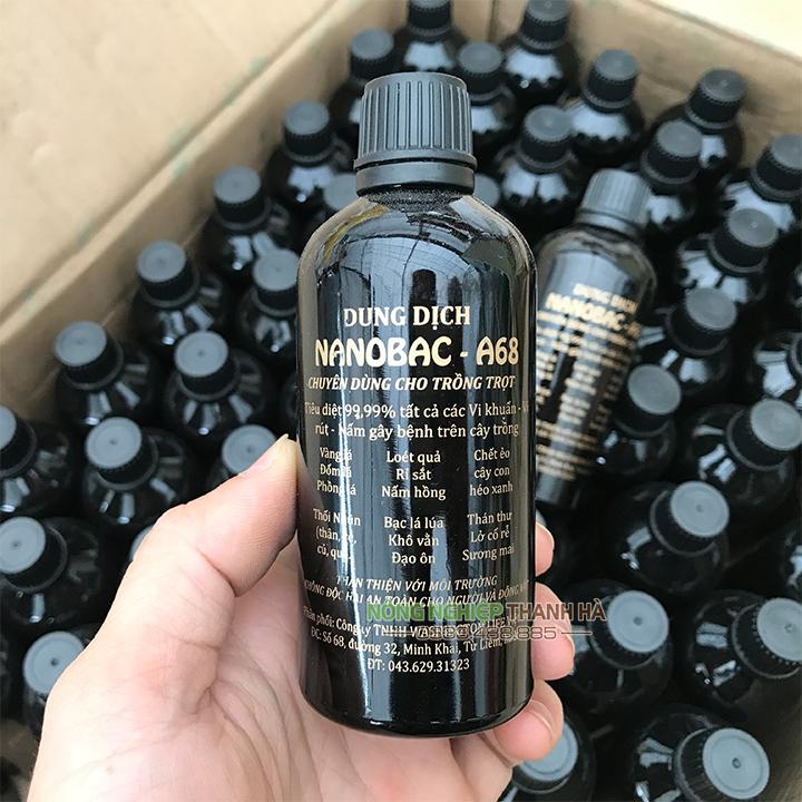 Dung dịch NanoBac trừ nấm, vi khuẩn