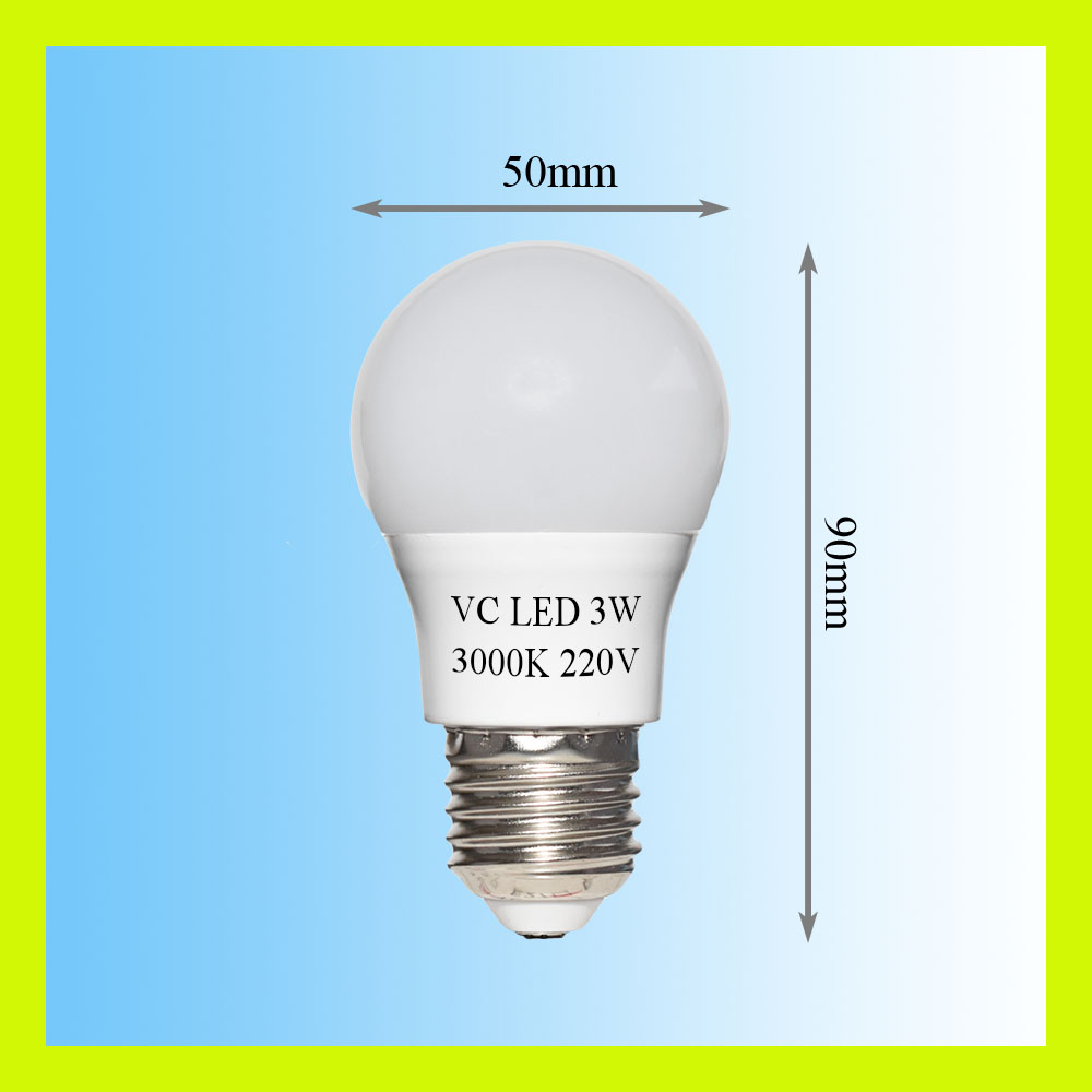 Giá sỉ bóng đèn led kín nước 3w trang trí ngoài quán cà phê