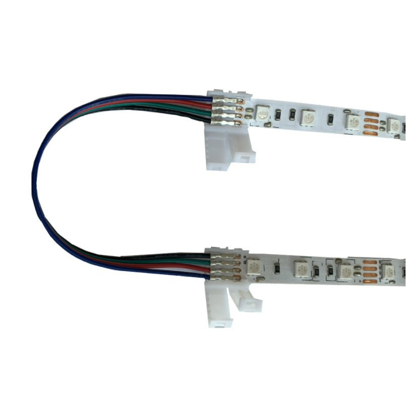 Dây cáp nối Led RGB 2 đầu 4 chân 15cm
