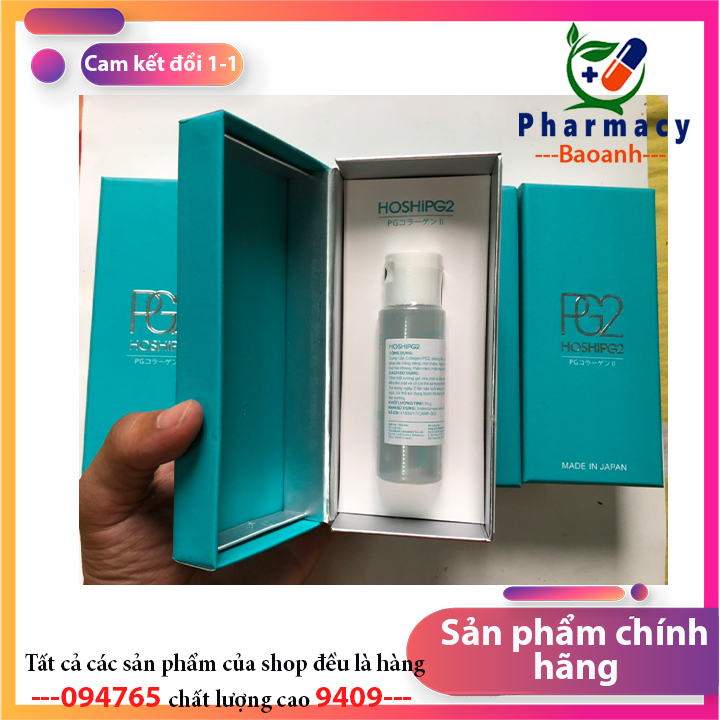 collagen hoshi PG2- tinh chất colagen trẻ hóa da xuất xứ từ Nhật Bản