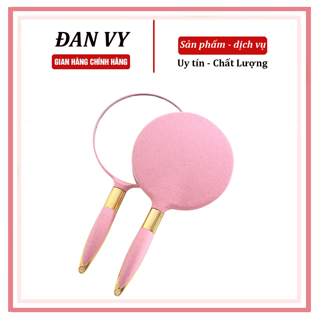 Gương cầm tay, gương soi cầm tay kiểu hàn quốc
