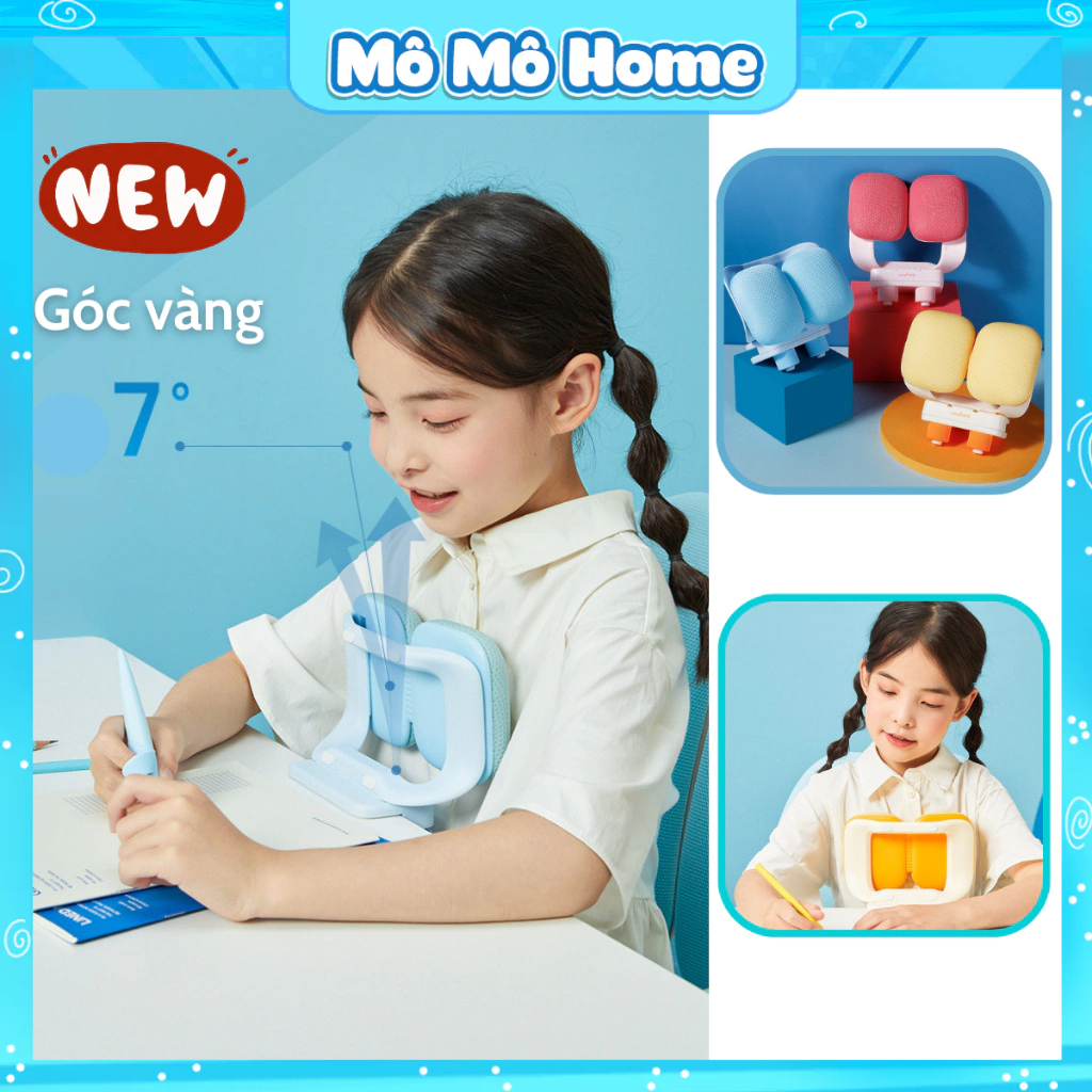 Giá Đỡ Chống Cận Thị cho bé Chống gù lưng trẻ em Kẹp Gắn vào bàn học Điều chỉnh tư thế. Tháo lắp dễ dàng