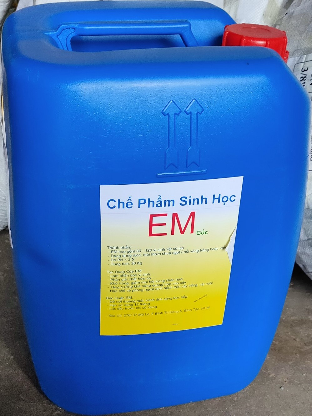 [HCM]Chế Phẩm Sinh học EM Gốc 20kg