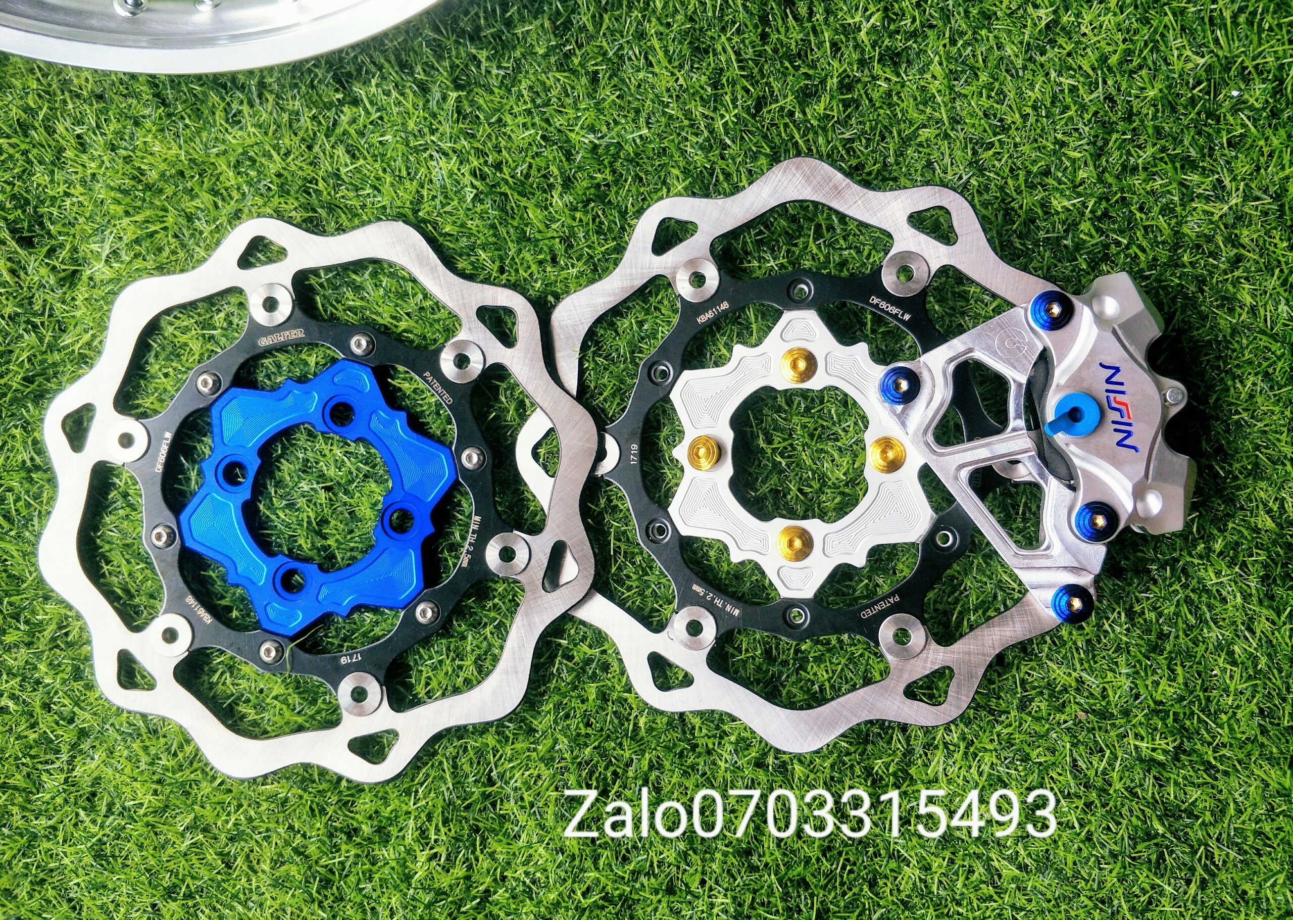 [HCM]BỘ COMPO HEO DẦU NISIN KÈM ĐĨA REMBOHOẶC KTM +PÁT CNC+ỐC TITAN GẮN CÁC DÒNG XE