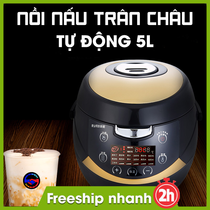 Nồi nấu trân châu tự động 5l