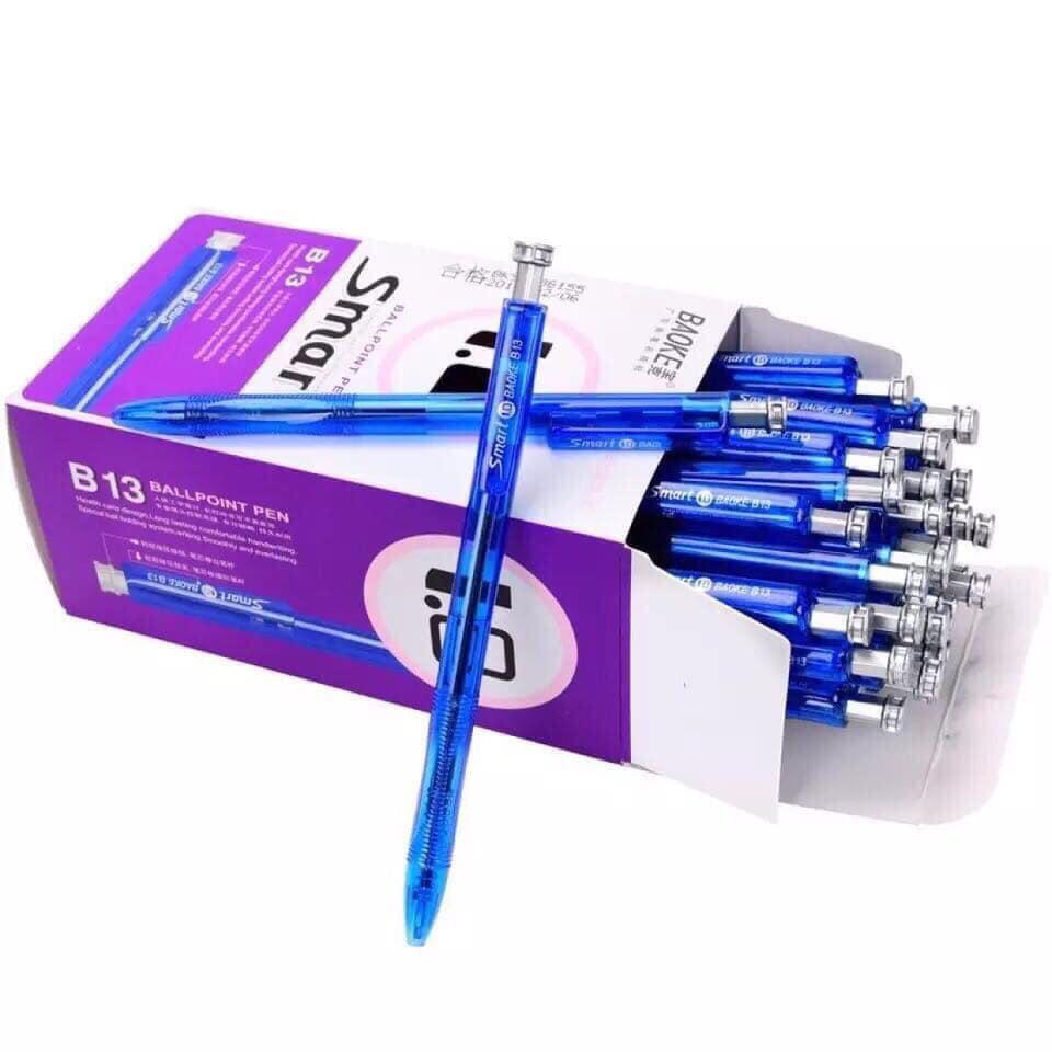 Bút bi baoke b13, nét 1.0mm, hộp 48 chiếc