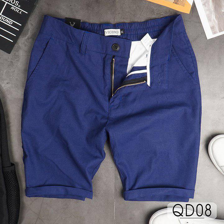 Quần short nam chất đũi phong cách thời trang vicero