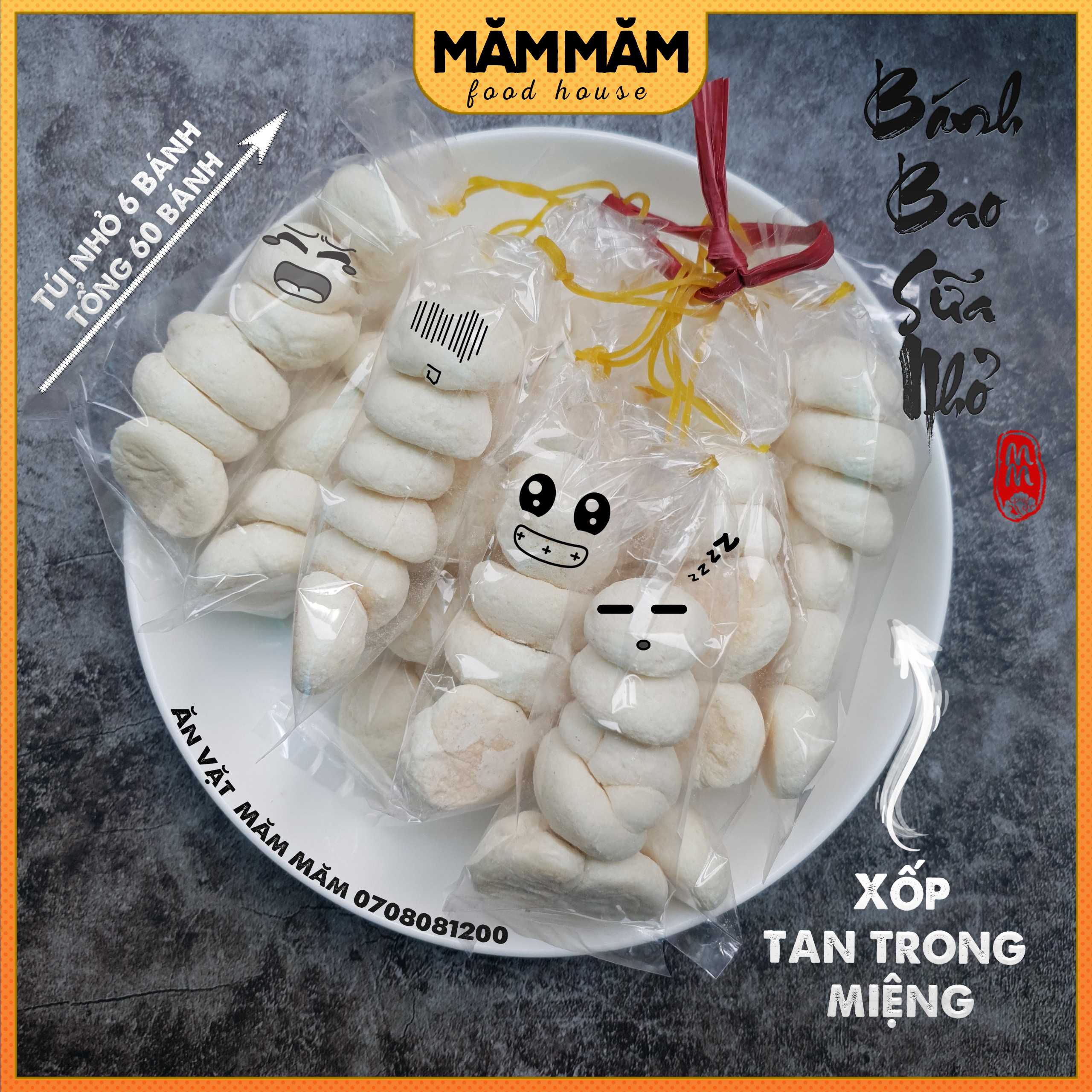 💥Bánh Bao Sữa Huyền Thoại 💥 Chuẩn Gốc 50 năm