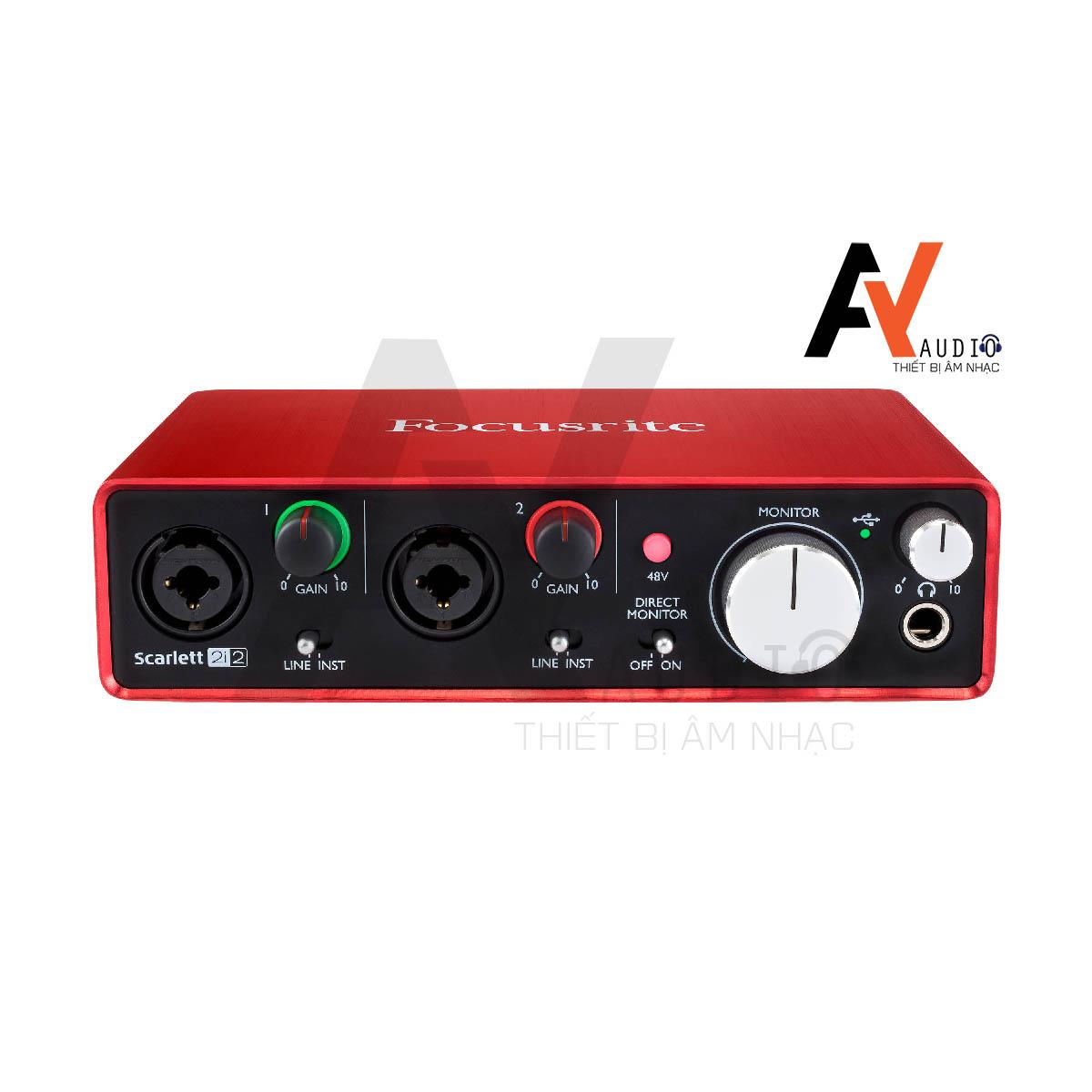 Focusrite Scarlett 2i2