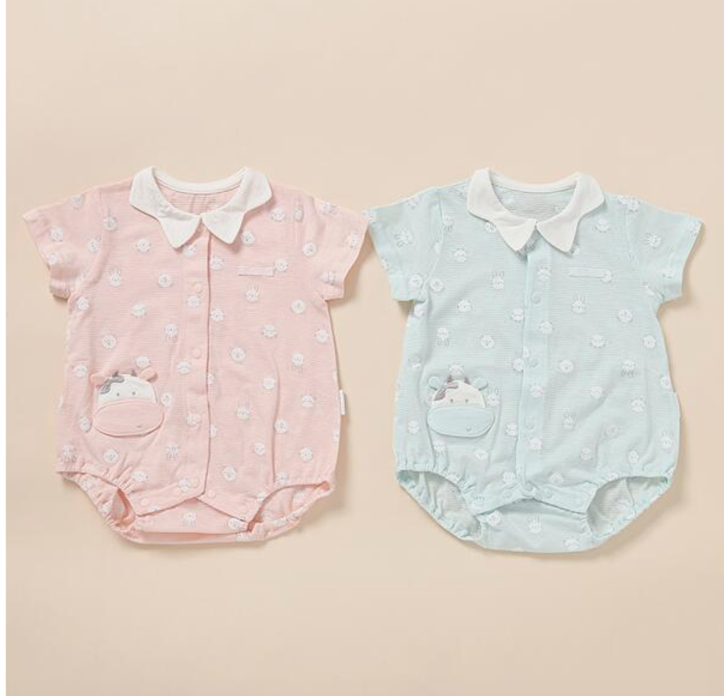 Body chip cotton organic bé gái, bé trai absorba 61942