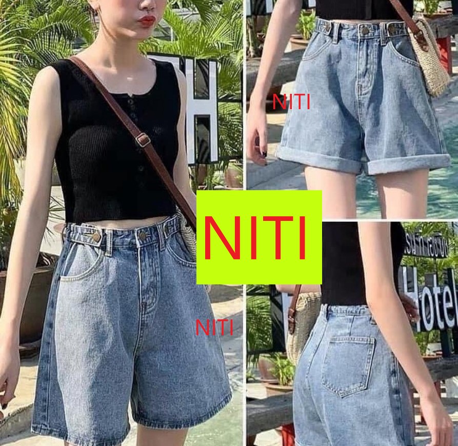 [HCM][ VIDEO HÌNH THẬT!! ] QUẦN JEAN NỮ LƯNG CAO KIỂU QUẦN JEAN NGỐ LỮNG NỮ LƯNG CAO NITI MÀU XANH NHẠT LAI CUỐN CÓ CẠP CHỈNH CỰC PHONG CÁCH-TD064