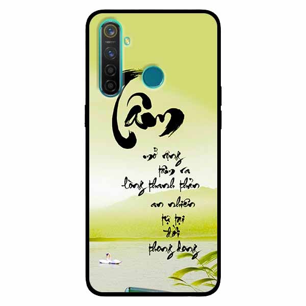 [HCM]Ốp Cường Lực Dẻo Đen Dành Cho Oppo Realme 5 5s  5i Mẫu Tâm