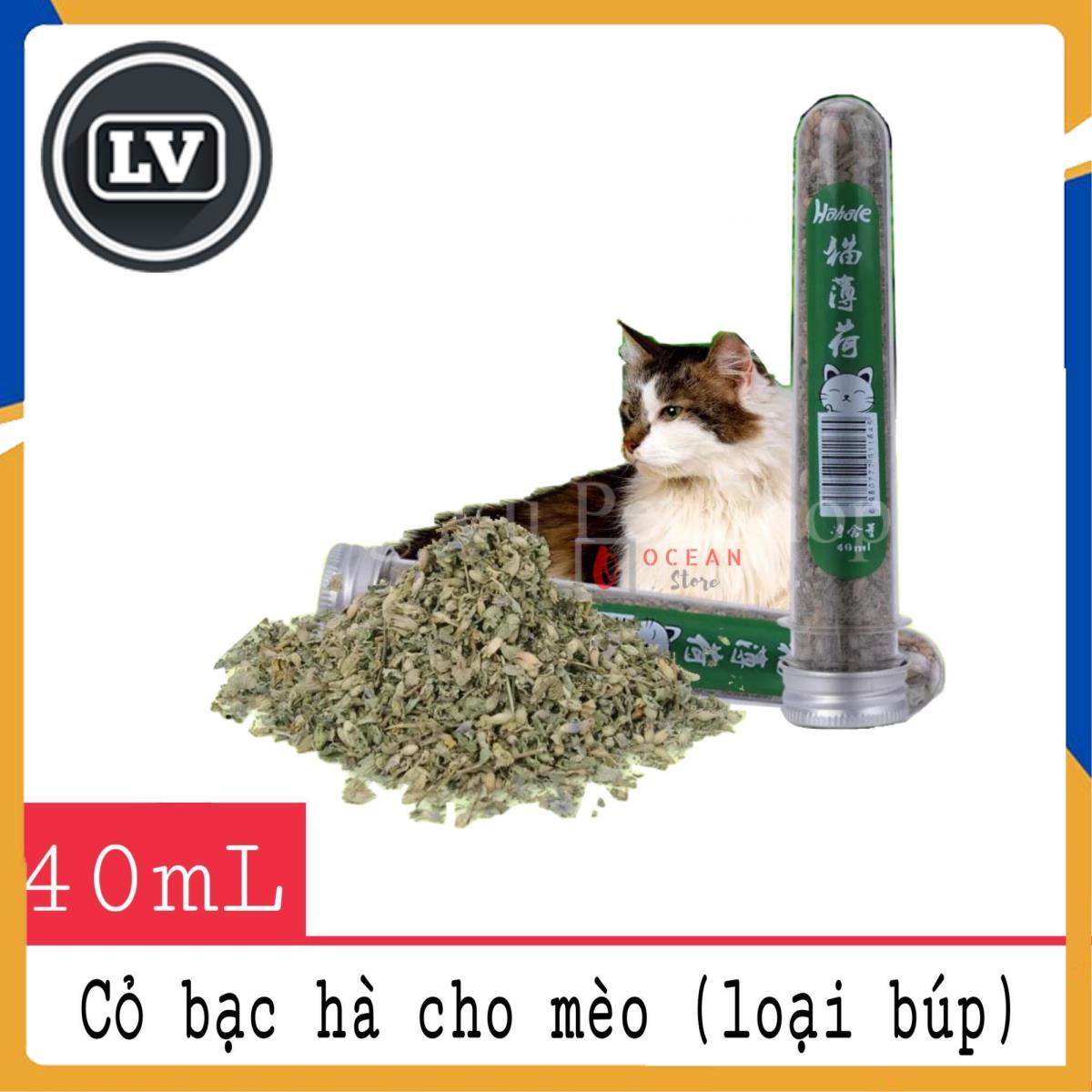 Cỏ bạc hà cho mèo hạt búp khô dạng ống - Catnip 01