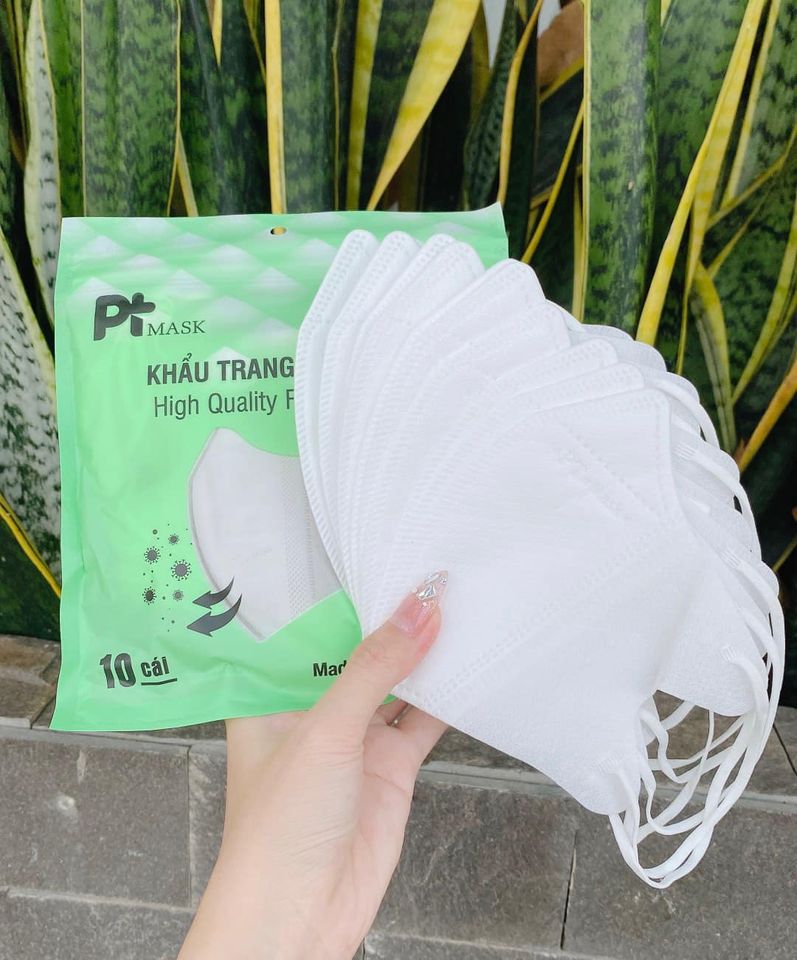 XẢ HÀNG SET 100 Khẩu Trang 5D PT MASK kháng Khuẩn Công Ty Phương Tuyến