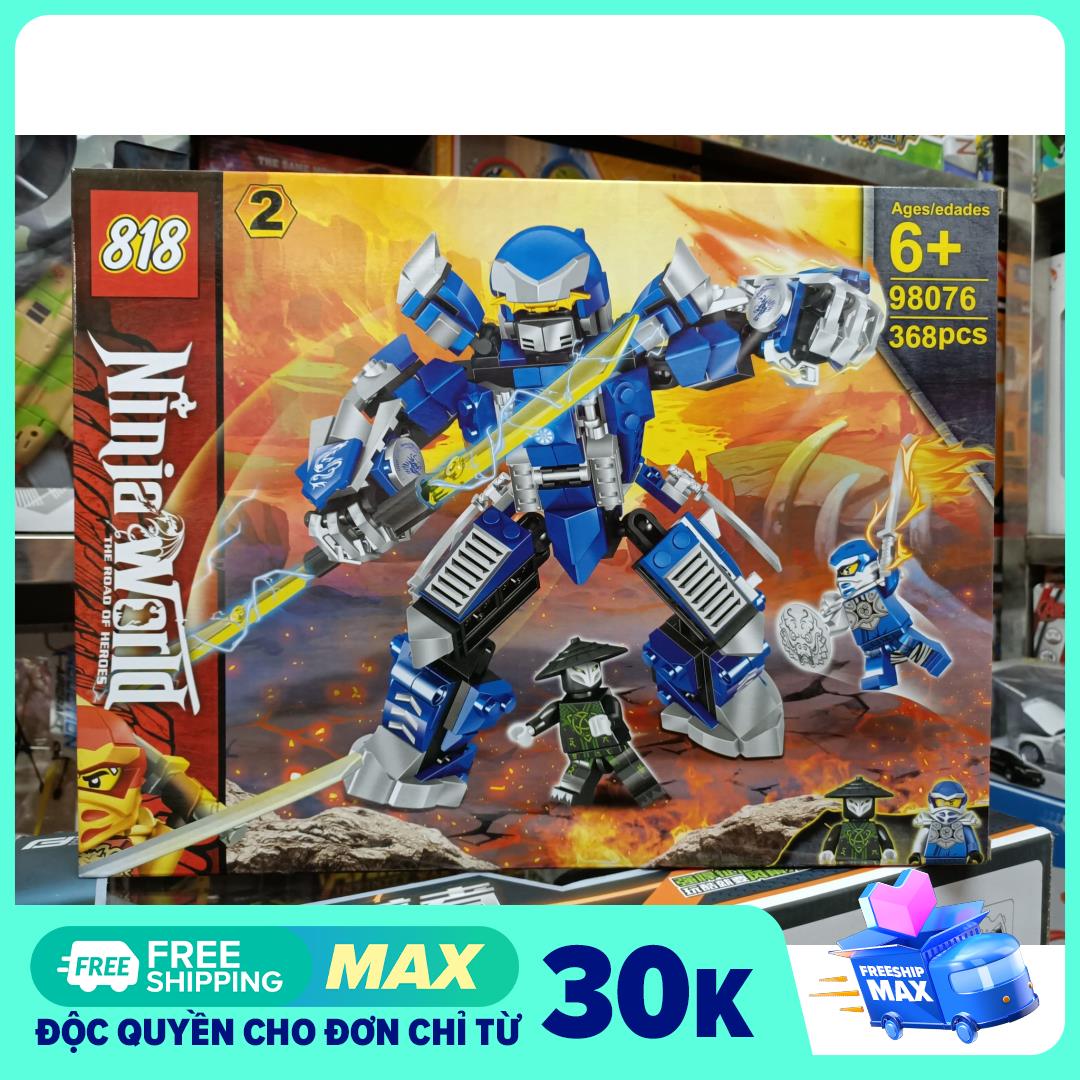 818 98076-2 bộ lắp ghép robot - 368 chi tiết - đồ chơi xếp hình, lắp ráp