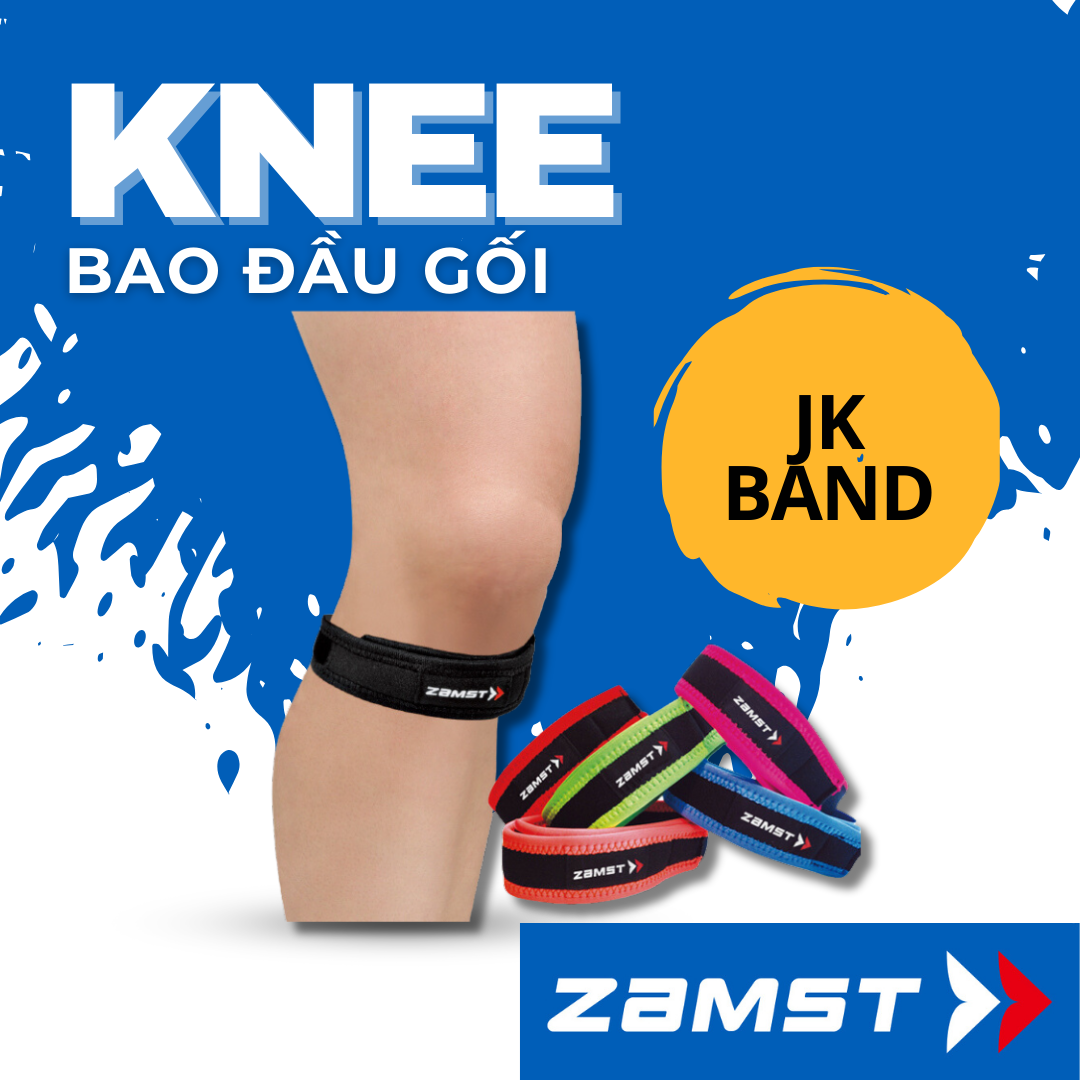 Đai hỗ trợ bảo vệ gối ZAMST chính hãng JK BAND