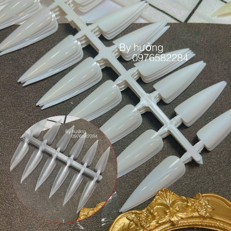 Móng làm mẫu nhọn dài bịch 120 móng